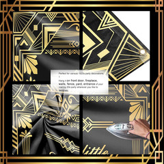 Roaring 20S Party Decorations Roaring 20S Door Cover Banner 1920S Party Decorati