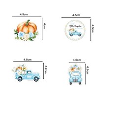 Blue Little Pumpkin Confetti Party Table Decorations Fall Autumn Shower 100 PCS