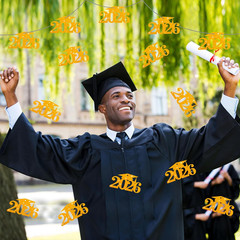 24 Pcs 2026 Graduation Decorations Class of 2026 Graduation Centerpieces for Tab