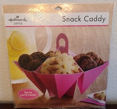 3 Packs Hallmark Party Snack Caddy Displaying Treats, Food Items @ Get Togethers