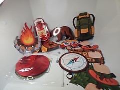 30 Pieces Camping Party Hanging Decorations, Happer Camper Hanging .