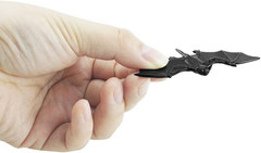 Small Black 3D Bats Halloween Decoration Bat Plastic Toy Party Favor Artifici…