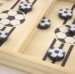 Wooden Fast Sling Puck Board Game Foosball Chess Hockey Snakes & Ladders Game
