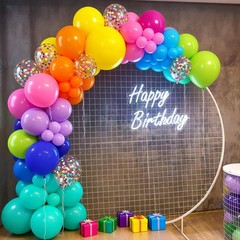 Colorful Balloons, 50 Pcs Summer Balloon, 12 Inch Green Purple Hot Pink Blue …