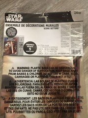 Star Wars The Force Awakens WALL POSTER Decoration Kit Scene Setter Birthday
