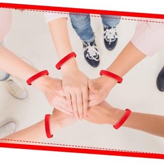 200 Pcs Blank Silicone Rubber Bracelets Bulk for Teens Students Event Party