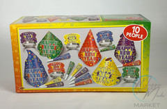 New Jamboree New Year’s Eve Party Assortment Hats Tiaras Horns Set