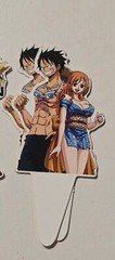 One Piece Anime Cupcake Toppers, Multicolored