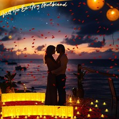 6093 Pcs Will You Be My Girlfriend Light up Letters with LED Flameless Tealig…