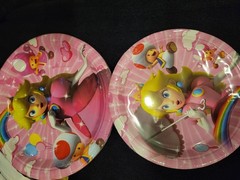 Super Mario Princess Peach Party Supplies Set