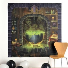 Witches Kitchen Backdrop Scene Wall Decoration