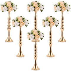 Sabary 6 Pcs Wedding Flower Stand Metal Flower Centerpieces Stand For Table