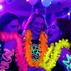 Mega-L 12 Pcs Glow in the Dark Party Necklace, Glow in the Dark Party Supplies,