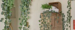 14 Pack Eucalyptus Garland, Artificial Greenery Garland Spring Faux Eucalyptus