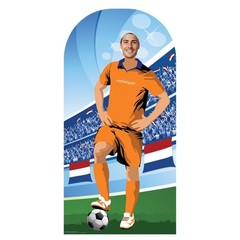Netherlands Football Cardboard Stand-in World International Soccer Championships