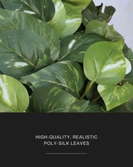 Retrograde 32″ Realistic Fake 32 inches, Variegated – Light & Dark Green