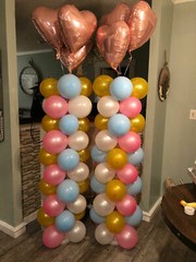 Balloon Column Stand Base and Pole Builder Kits for Birthday Wedding Decorations