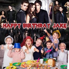Vampire Diaries Personalised Custom Banner Backdrop Party Decor Birthday Gift