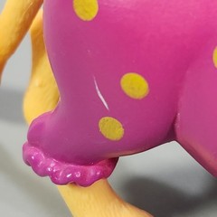 Ankyo Circus Party Animals Cake Toppers Horse Lion Cow Polka Dot 3 Figurine Lot