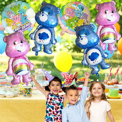 6 Care Bears balloon party birthday supplies decoration happy theme gift idea