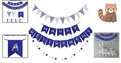 Lightweight Blue Silver Retirement Party Banner – Perfect for Celebrations