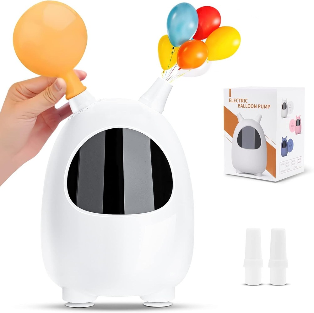 Electric Balloon Pump SPLAKS Portable Air Inflator for Party Garland Arch Decor