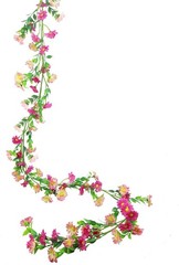 Artificial Daisy Flowers Vine Silk Flower Garland Spring Fake Flower Vine