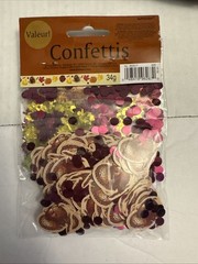 Autumn Thanksgiving Confetti 3 Pack Assortment Festive Fall Decor