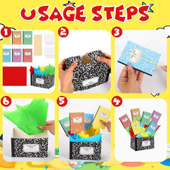 Back to School Centerpieces Sticks Composition Notebook Party Table Toppers with