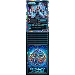 SP13664 Intelligence Maxed RPG Trading Card Stats Collectible Holographic Cardbo