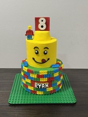 LEGO Inspired Birthday Cake – Custom Made