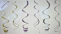 20 Ct Unicorn Hanging Swirl Decorations-Unicorn Party Decorations. New