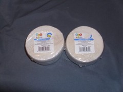 2 Pack 321 Party Crepe Streamers 81 ft Each White