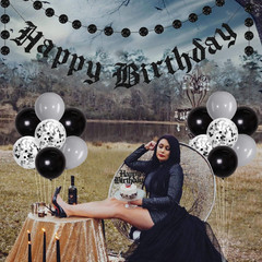 Funeral Birthday Party Decorations Black Gothic Birthday Decorations Old English