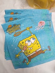 VTG SpongeBob SquarePants Dangling Party Decorations 2001 Full Setup Ready Y2k