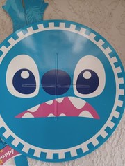 NEW~LILO & STITCH 3 TIER CARDBOARD CUPCAKE TREAT STAND BIRTHDAY PARTY DECORATION