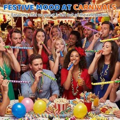 Dynamic 100 Pc Party Blower Set – Perfect for Birthdays, Graduations & More!