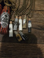 Handmade The Hunger Games Party Set Includes Table Topers And Necklaces