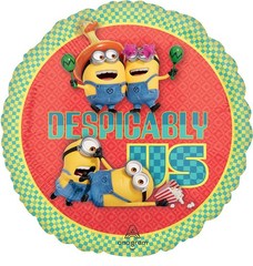 Descpicable Me Minions Stackers Party Supplies 9 pc Balloon Bouquet Decorations