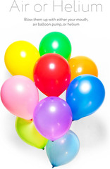 ® Balloons Rainbow Set (100 Pack) 12 Inches, Assorted Bright Colors, Made wit…