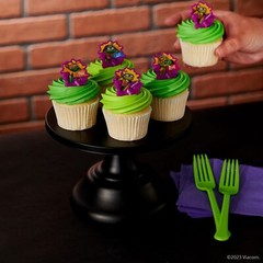 Teenage Mutant Ninja Turtles Cupcake Rings 24 Pack Party Decorations
