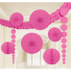 Bright Pink Dot Decoration Kit
