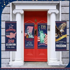 Durable Polyester 250th Anniversary Porch Banners – Eye-Catching Displays