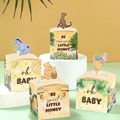 24pcs Winnie Baby Shower Decorations, Pooh Party Decorations, Baby Shower Tab…