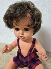 Cute Plastic Doll WW Doll 26cm Sleep Eyes Collectors Vintage