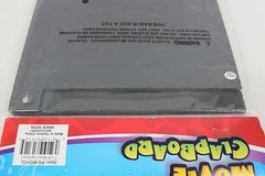 Rinco PS-MOVCL 7” x 8” Movie Clap Board, Plastic