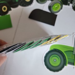 Farm Tractor Party Supplies Honeycomb Table Decorations