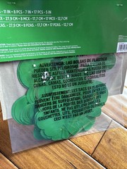 St. Patrick’s Day Printed Paper Cutouts 30 Per Pack 5″ 7″ 9″ 12″ Lucky Shamrock