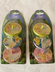 Disney Tinkerbell Spinning Tops (party favors) ~3 pc set~2 Sets