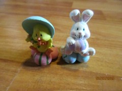 Easter Mini Figurines 2″ Vintage Decoration U Pick NOT a LOT